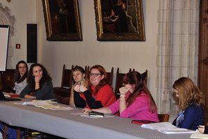 Kelly-Marie at the communication strategy workshop Kelly-Marie at the communication strategy workshop